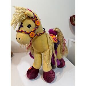 Groovy Girls Horse Pony Calypso 12 inch Plush Stuffed Animal Toy Cowgirl 2001